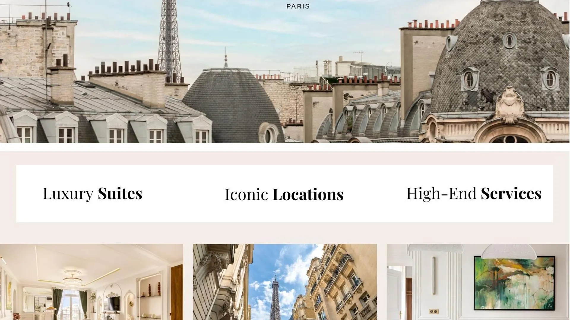 Apartment Merveil - Luxury Suite -Champs Elysees- Ponthieu I Paris